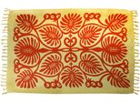 Sarong Pareo Gonna Avvolgente Telo Mare Stola Scialle Sciarpa Costume Da Bagno 140X120 Cm, Giallo-Marrone