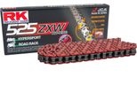 Catena Trasmissione Rk Xw-Ring 525 ZXW/110 Rosso Giunto A Rivetto
