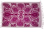Sarong Pareo Gonna Avvolgente Telo Da Spiaggia Stola Scialle Sciarpa Costume Da Bagno 140X120 Cm, Rosa