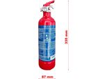Estintore Con Manometro (Polvere, 1 Kg, 34 Cm)