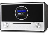 Radio Dab+ Internet Maxxo CD03 Con Lettore Cd, Bluetooth, Wifi, Usb, Telecomando, Sveglia, Altoparlante In Legno, Suono Stereo, Menu Italiano
