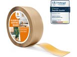 Quest Battiscopa In Pvc 70X20Mm, 10M, Autoadesivo, Battiscopa Morbido, Flessibile, Sabbia