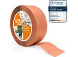 Quest Battiscopa In Pvc 70X20Mm, 20M, Battiscopa Morbido, Flessibile, Mattone
