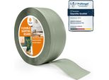 Quest Battiscopa In Pvc 70X20Mm, 25M, Battiscopa Morbido, Flessibile, Verde Chiaro