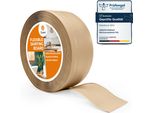Quest Battiscopa In Pvc 70X20Mm, 5M, Battiscopa Morbido, Flessibile, Sabbia