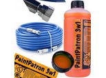 Rosfix Tubo Flessibile Per Verniciatura A Spruzzo In Fibra Tpu 30 M Blu + Fluido Per Manutenzione E Pulizia Paintpatron 3In1 1 L Per Apparecchi A Spru