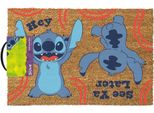 Lilo & Stitch - Tappeto Per Porta "Hey See Ya Later"" PM10758 (60 Cm X 40 Cm) (Blu/Marrone/Rosso)"