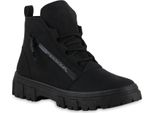 Van Hill Donna Caldo Foderato Stivali Stivaletti Stivali Cerniera Scarpe 841487, Colore: Nero, Taglia: 37