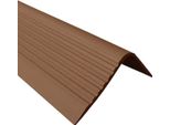 Quest Binario Per Scale 70X40 Mm, 1,5 M Rgpd Pvc, Bordo Antiscivolo Per Scale, Profilo Per Scale, Protezione Per Scale, Bronzo