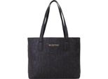 Valentino Borse Borsa In Ecopelle Pansy Shopping Bag Nero