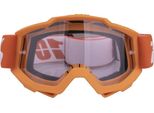 Occhiali Moto Equitazione Off-Road Occhiali Sport Outdoor Occhiali Sabbia Antivento Arancione Trasparente