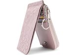 Portafoglio Da Donna, Portamonete Piccolo Porta Carte Di Credito Con Portachiavi, Tasca Portamonete Con Zip Portafoglio Sottile E Porta Carte Con Protezione Rfid
