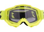 Occhiali Moto Equitazione Fuoristrada Occhiali Sport All'aperto Occhiali Sabbia Antivento Giallo Fluorescente Trasparente