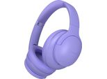 Doqaus Cuffie Senza Fili Bluetooth, Fino A 90 Ore, Over-Ear, 3 Modalità Eq, Hifi Stereo, Microfono Incorporato, Pieghevoli, Viola