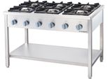 Cucina A Gas Serie 700 - G20, 6 Fuochi (3,5+3X5+2X7), 1200 X 700 X 850 Mm (Lxpxa) Per Il Montaggio Fai Da Te