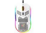 Mouse Da Gioco, 6 Pulsanti Programmabili, 6 Modalità Di Retroilluminazione Rgb E 6400 Dpi Regolabili, Cavo Usb, Plug & Play, Compatibile Con Windows, Mac
