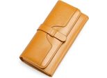 **Sendefn Portafoglio Donna Grande In Pelle Con Blocco Rfid, Molti Scomparti Per Carte E Zip, Elegante Portafoglio Grande Per Le Donne