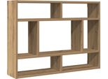 Vidaxl Scaffale A Muro Rovere Artigianale 75X16X55 Cm Materiale A Base Di Legno