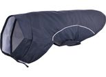 Vidaxl Cane Mackintosh Con Strisce Riflettenti Poliestere Blu Navy M