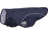 Vidaxl Cane Mackintosh Con Strisce Riflettenti Poliestere Blu Navy 2XL