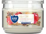 Candela Profumata In Vetro Con Coperchio Bispol Aura 30H Apple - Cinnamon
