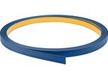 Quest Pvc Rigido 30 Mm, 10 M Profilo Piatto Con Adesivo Per Rivestimenti E Coperture, Blu