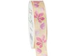 Nastro Regalo Viola Foglie D'autunno Decorazione Nastro 25Mm 20M Autunno Decorazione Nastro