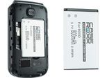 Caseroxx Batteria Agli Ioni Di Litio Per Telefoni Cellulari Compatibile Con Brondi Amico Supervoice