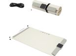 Tappeto Scaldavivande Portatile, Temperatura Regolabile, Timer A Risparmio Energetico, Bianco, 65X39Cm