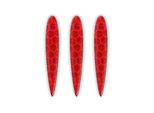 Adesivi 3D Riflettenti Per Moto Arrows Red 3 Pezzi