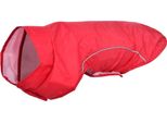 Vidaxl Cane Mackintosh Con Strisce Riflettenti Poliestere Rosso Xs