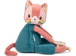 Zaino Per Bambini Lilliputiens - Zaino Morbido Jeanne Il Gatto - Spallacci Regolabili E Cintura Sul Fianco