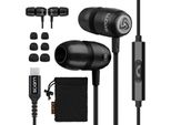 Clamor 2 Pro Cuffie Usb C Auricolari Di Tipo C Con Microfono In-Ear Con Cavo Per Ipad Pro Per Iphone 16 15 Pro