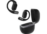 Cuffie Aperte Senza Fili Con Bluetooth V5.4, 35 Ore Di Autonomia E Resistenza All'acqua Per Lo Sport, L'ufficio E La Guida - Nero