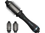 Progloss Volume & Style Hot Brush Styler - Styler Ad Aria 4 In 1 Da 1000 W - Asciugatura, Districatura, Styling Volume, 2 Accessori Per Spazzole E 3 Impostazioni Di Calore