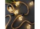 Creative Deco Corda Di Iuta 25M | Spessore 20Mm | Spago Forte Durevole | Naturale, Spago Per Decorazioni Fai Da Te, Giardinaggio, Tiragraffi Per Gatti