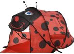 Tenda Pop-Up Per Bambini Conchiglia Da Spiaggia Tenda Privacy Rossa Uv 50+