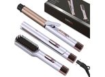 Set Per Lo Styling 3 In 1, Include Un Ferro Arricciacapelli Da 25 Mm Con Rivestimento In Ceramica, Con 4 Diverse Impostazioni Di Temperatura Da 140℃ A 230℃