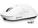 Attack Shark X3 49G Mouse Da Gioco Ultraleggero, Sensore Pixart PAW3395, 26000 Dpi, BT/2.4G Wireless/Wired, Batteria Da 200 Ore, Mouse Da Ufficio Per Win11/Xbox/