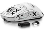 X3 Pro 49G Mouse Superleggero, Sensore Di Gioco Pixart PAW3395, 4K/8K Hz, BT/2.4G Wireless/Cablato, 6 Dpi Regolabili Fino A 26000, Batteria Ricaricabile Da 200 Ore