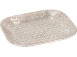 Vassoio Portacandele Scandinavo Janshir Argento 28Cm Quadrato