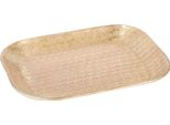 Vassoio Portacandele Scandinavo Janshir Oro 28Cm Quadrato