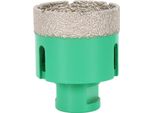 Set Di Seghe A Tazza Diamantate, 6 Misure Incluse, Resistenti Al Calore E Durevoli, Verdi