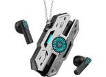 Cuffie Da Gioco In-Ear Senza Fili, Auricolari Senza Fili Bluetooth Con Microfono, Latenza Ultrabassa, Doppia Modalità In Ear, Indicatore Led, Custodia Di Ricarica, Cuffie Da Gioco