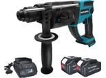 Martello Rotante Elettrico, Diametro Massimo Di Foratura 28 Mm, Motore Brushless, Batteria 2PCS 4.0Ah, Eu
