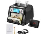 Contasoldi Succebuy, Contatore Di Banconote Con Rilevamento Di Contraffazioni Uv, Mg, Ir E Dd, Contasoldi Usd Ed Eur, Modalità Di Aggiunta E Batch, Ampio Display Lcd Ed Esterno