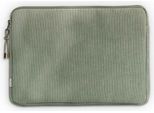 Selencia Cord Laptop Sleeve 13-14 Pollici - Custodia Per Computer Portatile - Crema Pistache