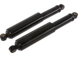 Set: Montanti Posteriori, Nero, 310 Mm - Per Simson Simson KR51/1 Schwalbe, KR51/2 Swallow, SR4-3 Sparrowhawk, SR4-4 Hawk