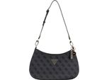Borse Guess Borsa A Tracolla In Ecopelle Noelle Ii Top Zipper Borsa A Tracolla Logo Carbone