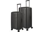 Travelite Carrello Roomer 4W Trolley-Set M / L M Black Nero